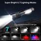 💥Christmas pre sale 49% OFF💥Outdoor lighting white laser flashlight with cob warning side work light