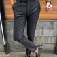 ⏳ Limited time 50% off! 💥Solid Color Slim Fit Formal Pants（The more you buy, the higher the discount）