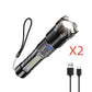 💥Christmas pre sale 49% OFF💥Outdoor lighting white laser flashlight with cob warning side work light
