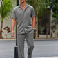 Casual Loose Fit Shirt Sets