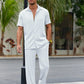 Casual Loose Fit Shirt Sets