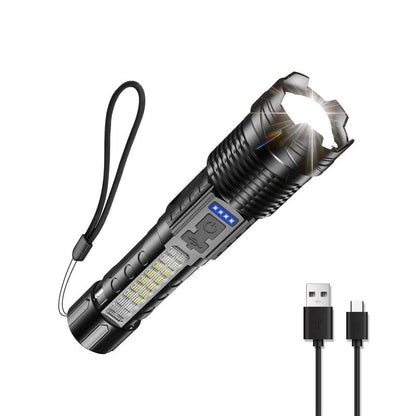 💥Christmas pre sale 49% OFF💥Outdoor lighting white laser flashlight with cob warning side work light
