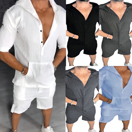 💗Casual Hooded Sweatshirt 2-Piece Set